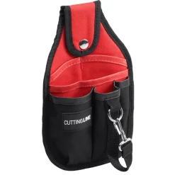 Werkzeugtasche Nylon 6 Taschen rot/schwarz