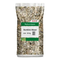 Weserkies mehrfarbig 8/16 mm 25 kg