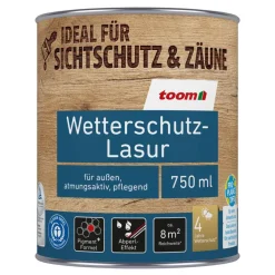 Wetterschutz-Lasur 'Natur' beige 750 ml