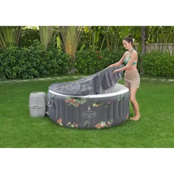 Whirlpool 'LAY-Z-SPA Aruba AirJet' Ø 170 x 66 cm grau
