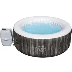 Whirlpool 'LAY-Z-SPA® Bahamas AirJet™' anthrazit Holz-Optik Ø 180 x 66 cm