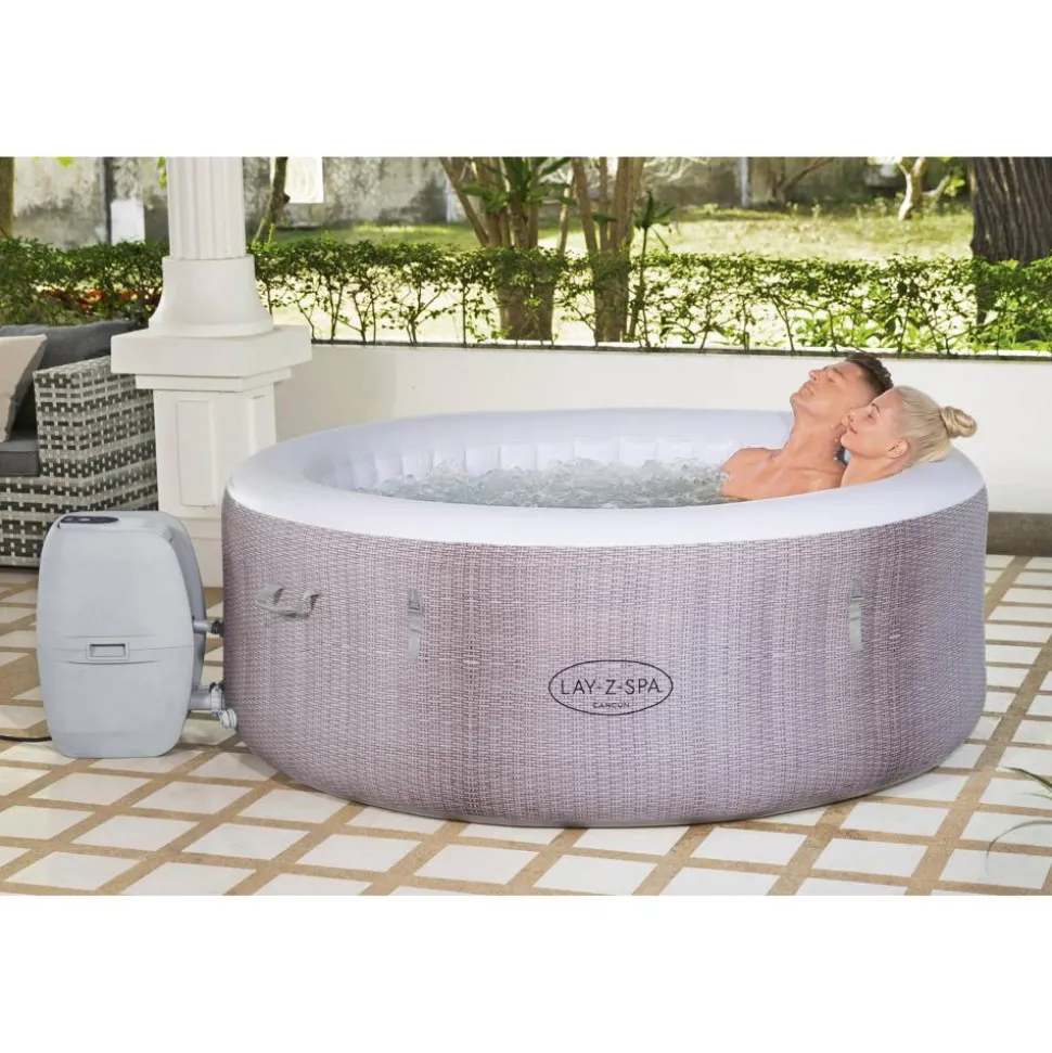 Whirlpool 'Lay-Z-Spa™ Cancun AirJet' altrosa/weiß Ø 180 x 66 cm