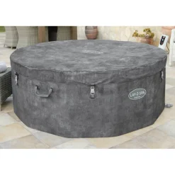 Whirlpool 'LAY-Z-SPA® Carrara AirJet™' Alabaster-Optik Ø 170 x 65 cm