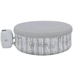 Whirlpool 'LAY-Z-SPA® Fiji AirJet™' grau Holz-Optik Ø 180 x 66 cm