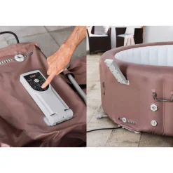 Whirlpool 'LAY-Z-SPA® Hawaii AirJet™' terrakottafarben Ø 196 x 71 cm
