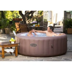 Whirlpool 'LAY-Z-SPA® Hawaii AirJet™' terrakottafarben Ø 196 x 71 cm
