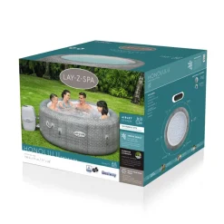 Whirlpool 'Lay-Z-Spa™ Honolulu AirJet' grau/weiß Ø 196 x 71 cm
