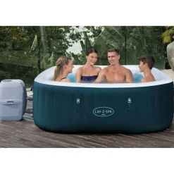 Whirlpool 'LAY-Z-SPA Ibiza AirJet' 180 x 180 x 66 cm dunkelblau