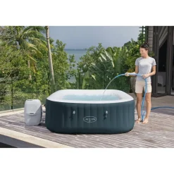 Whirlpool 'LAY-Z-SPA Ibiza AirJet' 180 x 180 x 66 cm dunkelblau