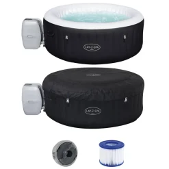 Whirlpool 'Lay-Z-Spa™ Miami AirJet' schwarz/weiß Ø 180 x 66 cm