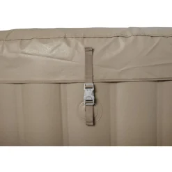 Whirlpool 'Lay-Z-Spa® Palm Springs AirJet™' taupe/weiß Ø 196 x 71 cm