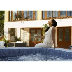 Whirlpool 'LAY-Z-SPA® San Francisco HydroJet Pro™' samtgrau 230 x 230 x 71 cm