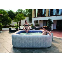 Whirlpool 'LAY-Z-SPA® San Francisco HydroJet Pro™' samtgrau 230 x 230 x 71 cm