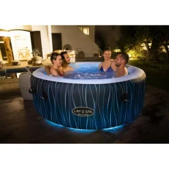 Whirlpool 'LAY-Z-SPA®Hollywood AirJet™' schwarz Ø 196 x 66 cm, mit LED