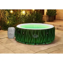Whirlpool 'LAY-Z-SPA®Hollywood AirJet™' schwarz Ø 196 x 66 cm, mit LED