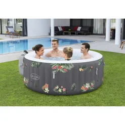 Whirlpool 'LAY-Z-SPA® Martinique AirJet' Hibiskus 180 x 66 cm, mit App Steuerung