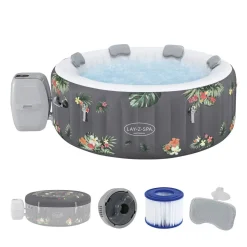 Whirlpool 'LAY-Z-SPA® Martinique AirJet' Hibiskus 180 x 66 cm, mit App Steuerung