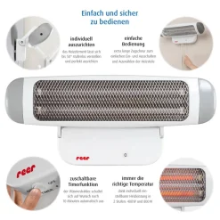Wickeltisch-Wärmestrahler 'FeelWell' 800 W