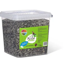 Wildvogelfutter Sonnenblumenkerne Eimer 2 kg