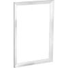 Winkelrahmen Aluminium silbern 40 x 60 cm