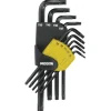 Winkelschlüsselsatz für Torx-Schrauben 10-teilig