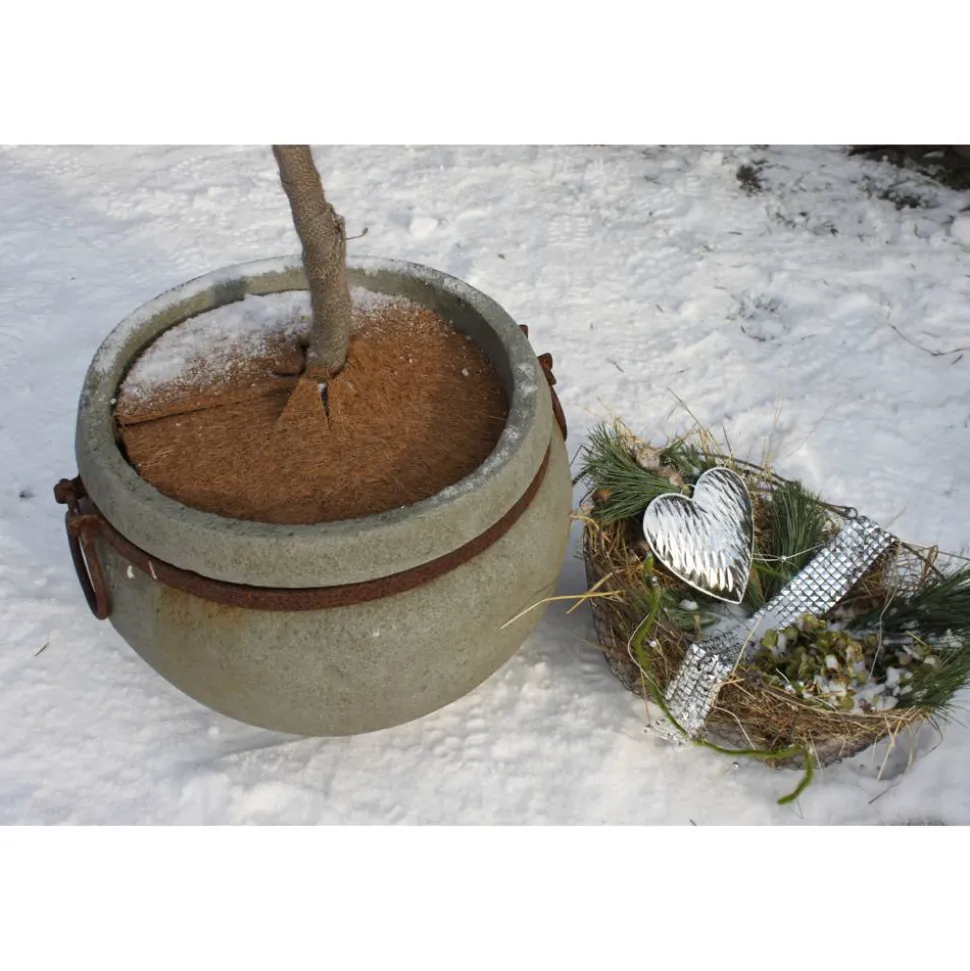 Winterschutz Kokos-Scheibe 'Classic' 100 % Cocos Ø 37 cm
