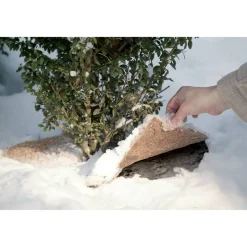 Winterschutzmatte 'CocoQuad Disc' Kokos 37 x 37 cm