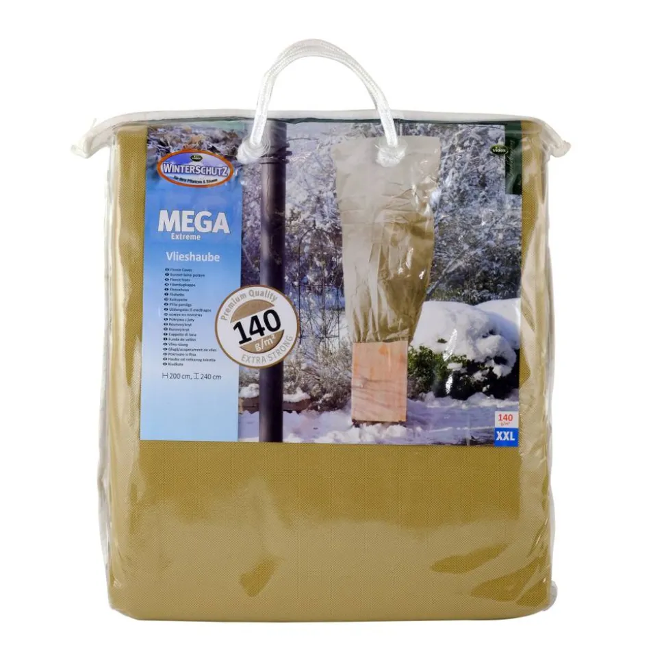 Winterschutz-Vlieshaube 'Extreme' beige 200 x 240 cm