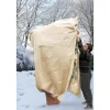 Winterschutz-Vlieshaube 'Mega' beige 180 x 120 cm