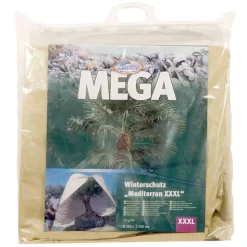 Winterschutz-Vlieshaube 'Mediterran' beige Ø 250 x 350 cm