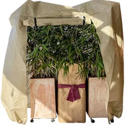 Winterschutz-Vlieshaube 'Roll-Up' beige 250 x 200 x 100 cm