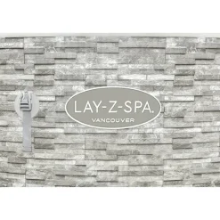 WLAN-Whirlpool 'LAY-Z-SPA Vancouver AirJet Plus' 155 x 60 cm grau