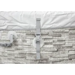 WLAN-Whirlpool 'LAY-Z-SPA Vancouver AirJet Plus' 155 x 60 cm grau