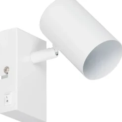 Wohnraumstrahler 'Elsa' 1-flammig weiß