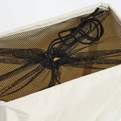 Wäschesammler beige 40 x 56 x 20 cm