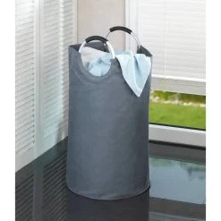 Wäschesammler 'Jumbo' anthrazit 38 x 72 x 38 cm 69 l