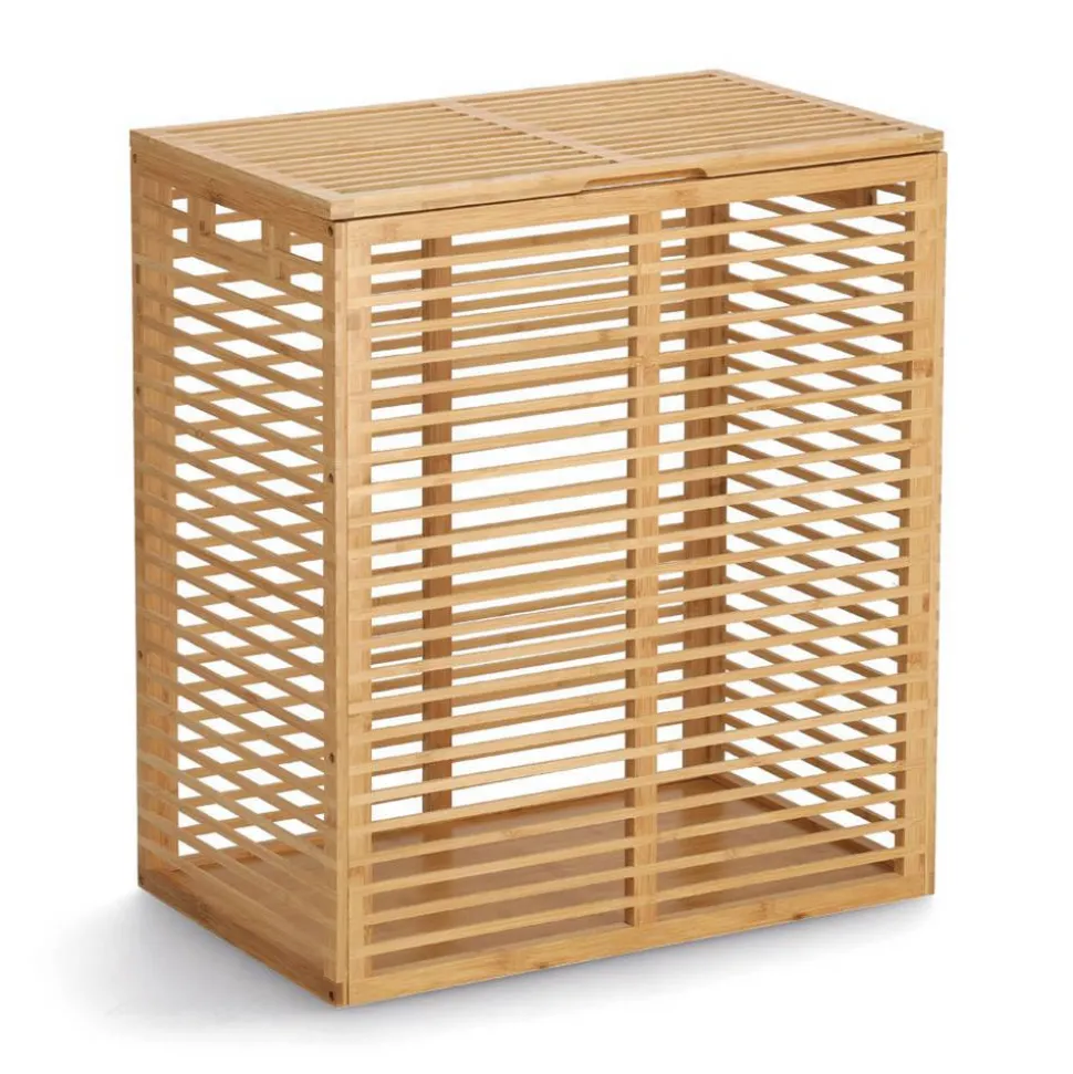 Wäschesammler natur 53,5 x 61 x 33 cm