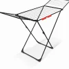 Wäscheständer 'Universal Ultimate Black' schwarz rollbar 199 x 55 x 93 cm