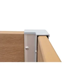 XL-Hochbeet WPC sand 200 x 100 x 75 cm