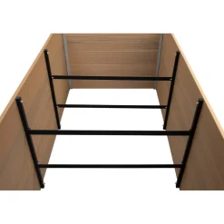 XL-Hochbeet WPC sand 200 x 100 x 75 cm