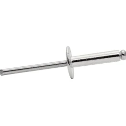 XL-Niete Ø 4 x 12 mm 50 Stück inkl. Bohrer