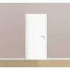 Zarge 'Economy' weiß 198,5 x 73,5 x 12-14 cm, Linksanschlag