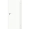 Zarge 'Economy' weiß 198,5 x 86 x 9,5-11,5 cm, Rechtsanschlag