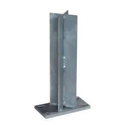 Zaun-Komplettset 'Milano Line' WPC anthrazit mit Pfosten zum Aufschrauben 942 x 180 cm
