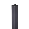 Zaunpfosten Aluminium anthrazit 6 x 6 x 240 cm