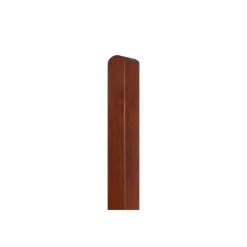 Zaunpfosten glatt 9 x 9 x 185 cm Kiefer teak