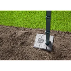 Zaunpfosten-Fundamentstein Beton grau 20 x 20 x 17 cm