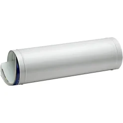 Zeitungsrolle Stahlblech verzinkt weiß Ø 120 x 400 mm