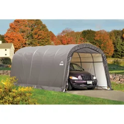 Zeltgarage 'Garage-in-a-Box' grau 610 x 370 x 240 cm