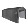 Zeltgarage 'Garage-in-a-Box' grau 18,3 m² 610 x 300 x 240 cm